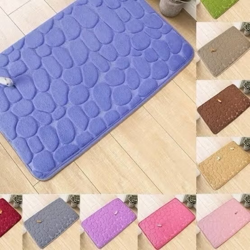keset lantai empuk anti slip karpet kaki tebal nyaman keset kamar mandi dapur ruang tamu