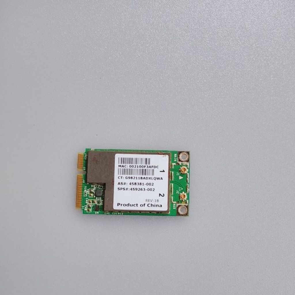 Wifi Card Laptop Compaq Presario CQ40