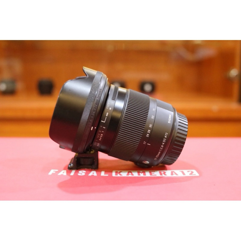 LENSA SIGMA 17-70MM F 2.8 FOR CANON / NIKON MULUS TERMURAH