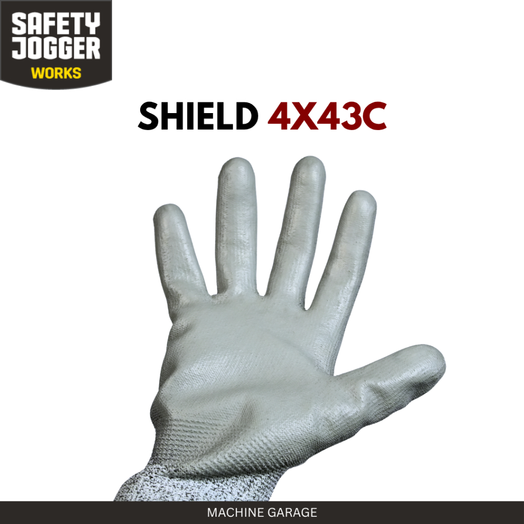 Sarung tangan pengaman HPPE SHIELD 4X43C Safety Jogger