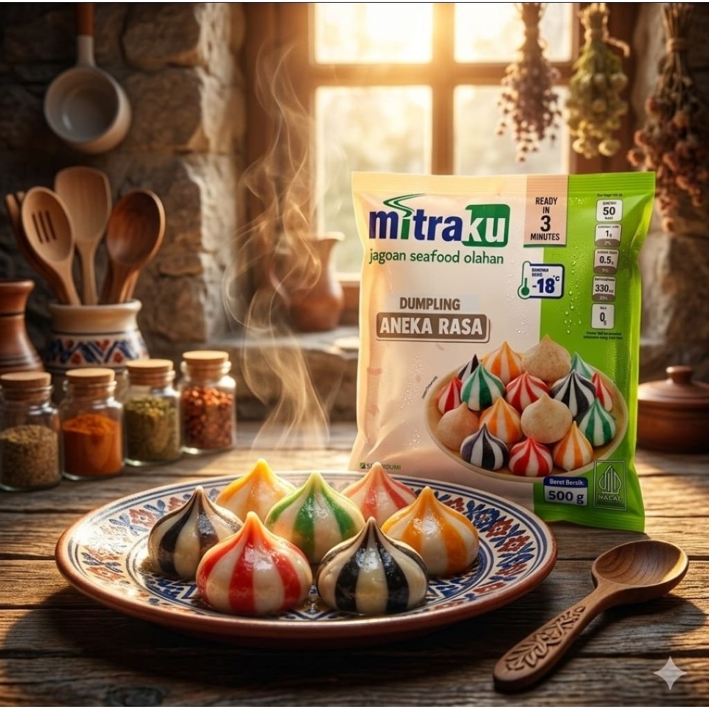 MITRAKU DUMPLING ANEKA RASA 500GR