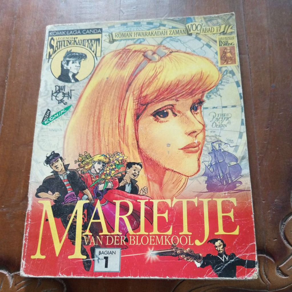 Komik Legenda Sawung Kampret Roman Marietje Van Der Bloemkool  By Dwi Koendoro Bahasa Indonesia