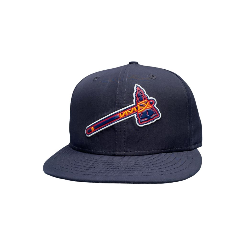 Topi Snapback Era 59Fifty Atlanta Braves Dark Navy Second Original Murah