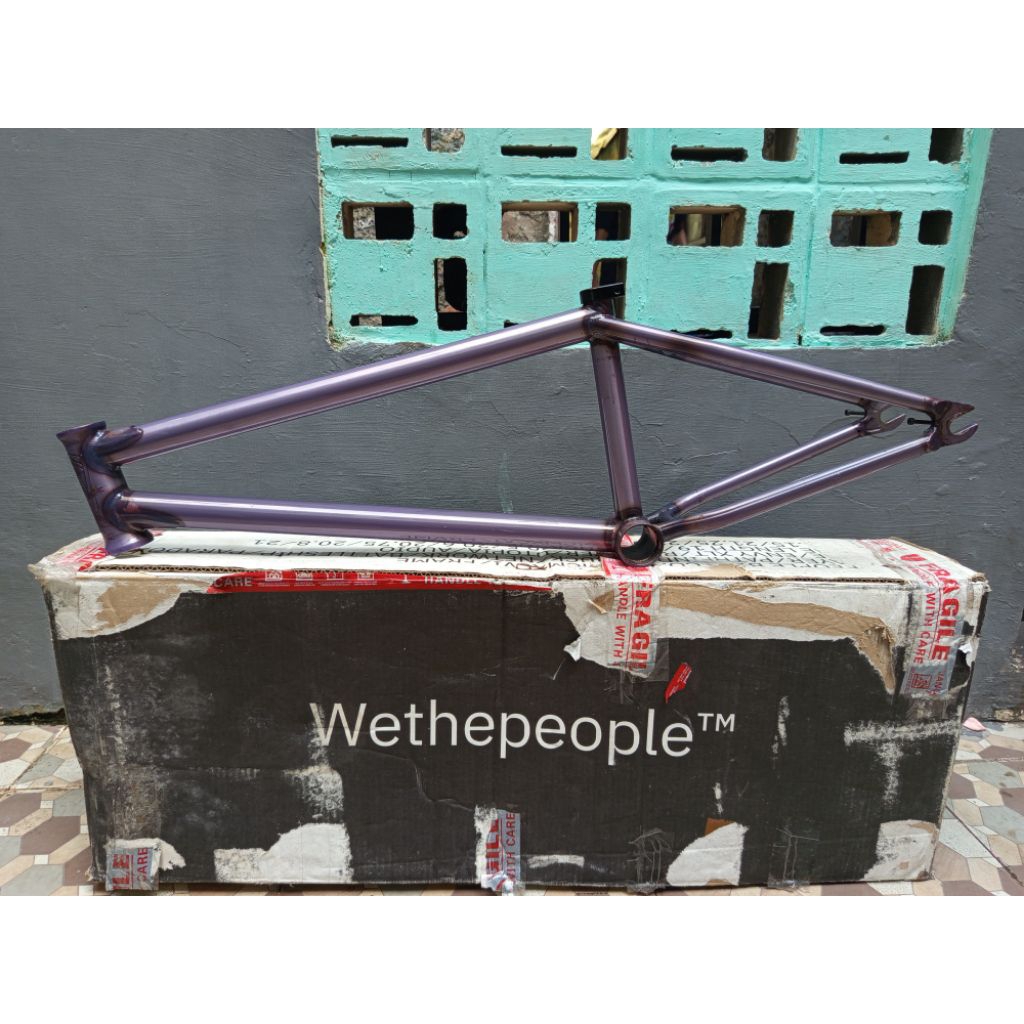 Batangan/Frame BMX Aftermarket WTP PATHFINDER TRANS PURPLE @ELBIKE28