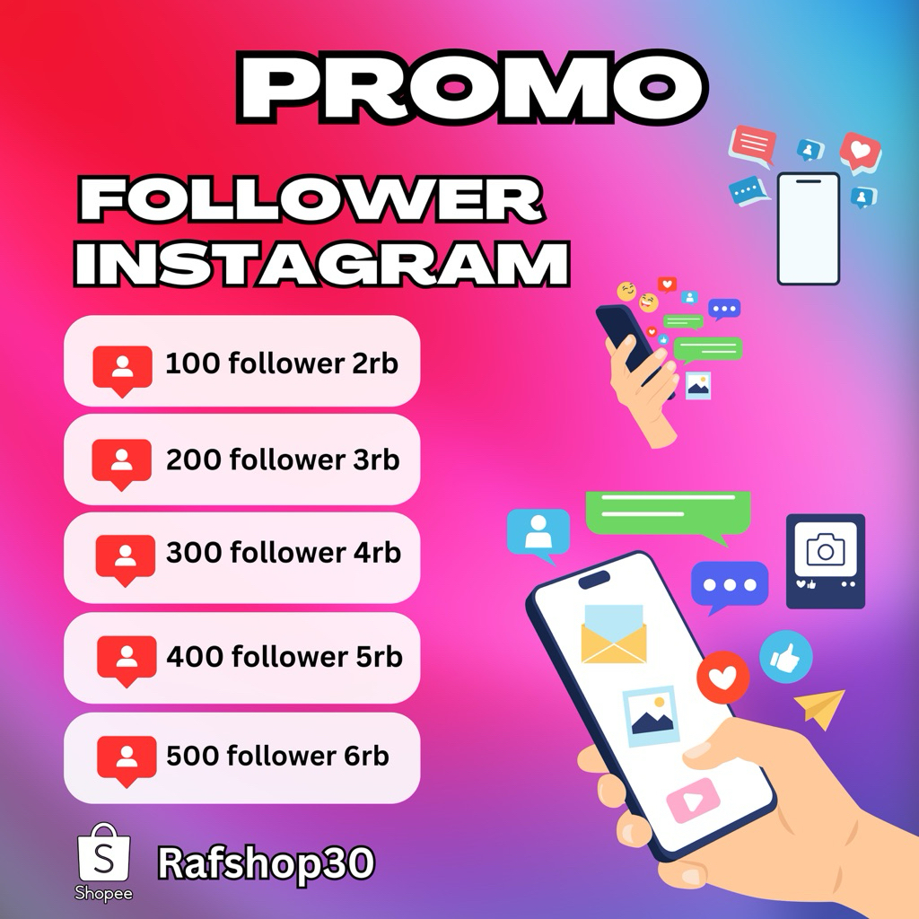 FOLLOWER INSTAGRAM INSTAN MURAH