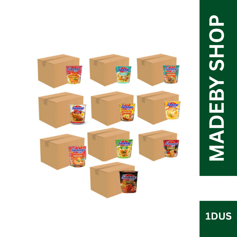Mie Sedaap Cup 1 Dus All Varian