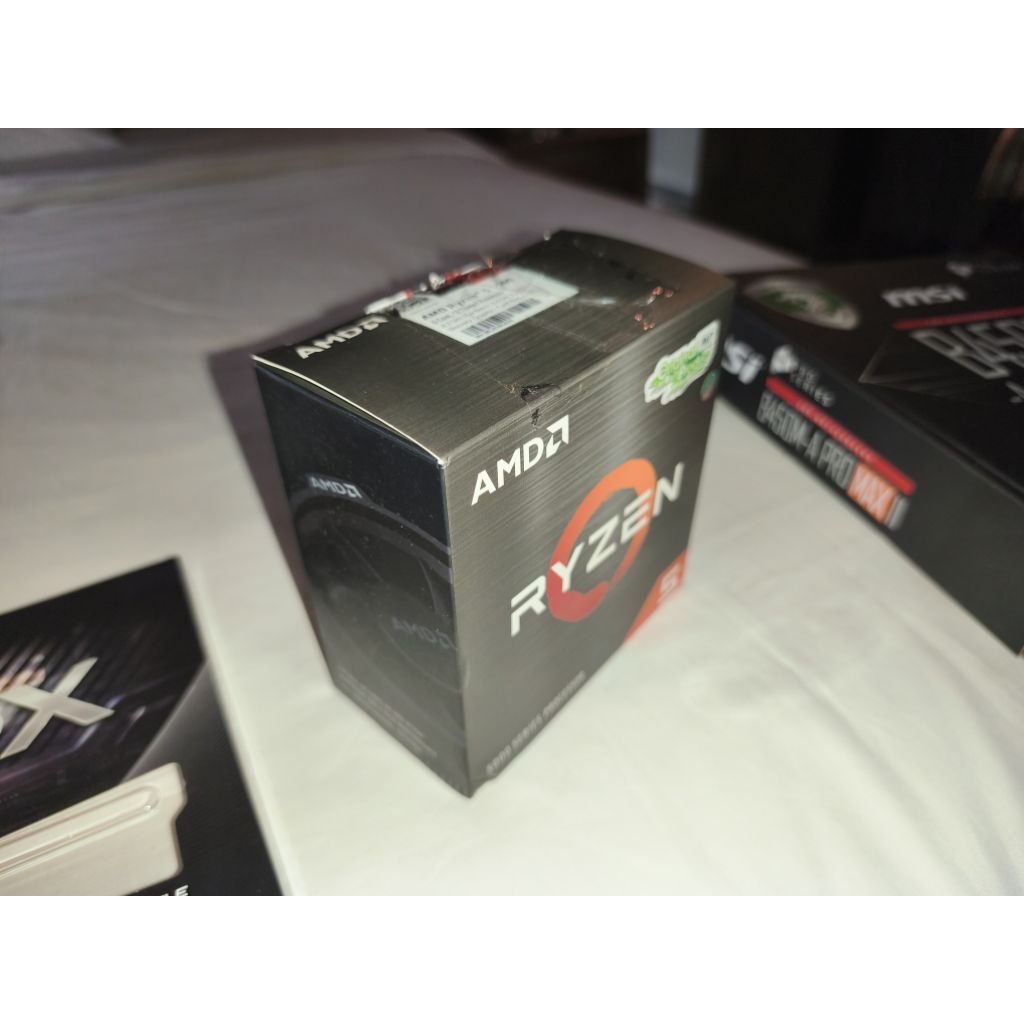 AMD Ryzen 5 5500 + BOX & COOLER (Second)