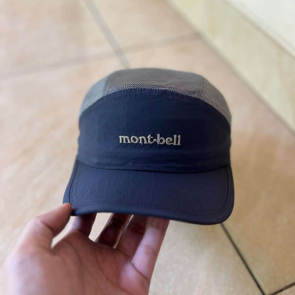 topi montbell 5 panel goretex jaring