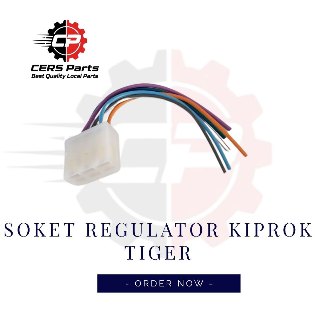 Soket Kiprok Tiger / Soket Regulator Kiprok Tiger / Megapro Kabel Tebal