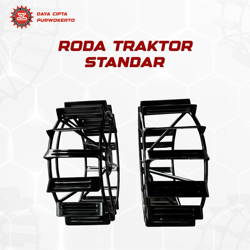 Roda Traktor/ Roda Besi Standar G1000/Boxer/G3000