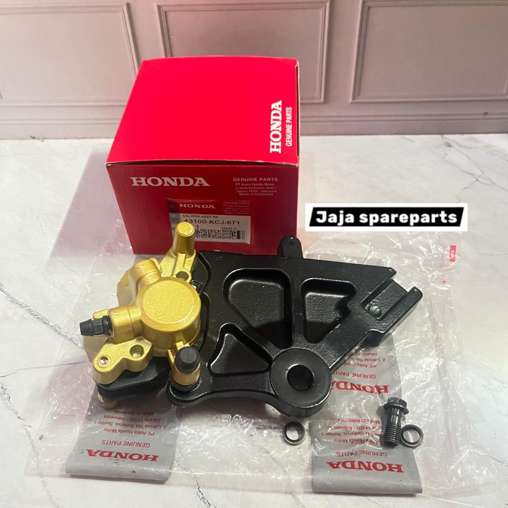 Kaliper rem cakram belakang + Breket Honda Tiger Revo Tiger new Tiger Kaliper Set
