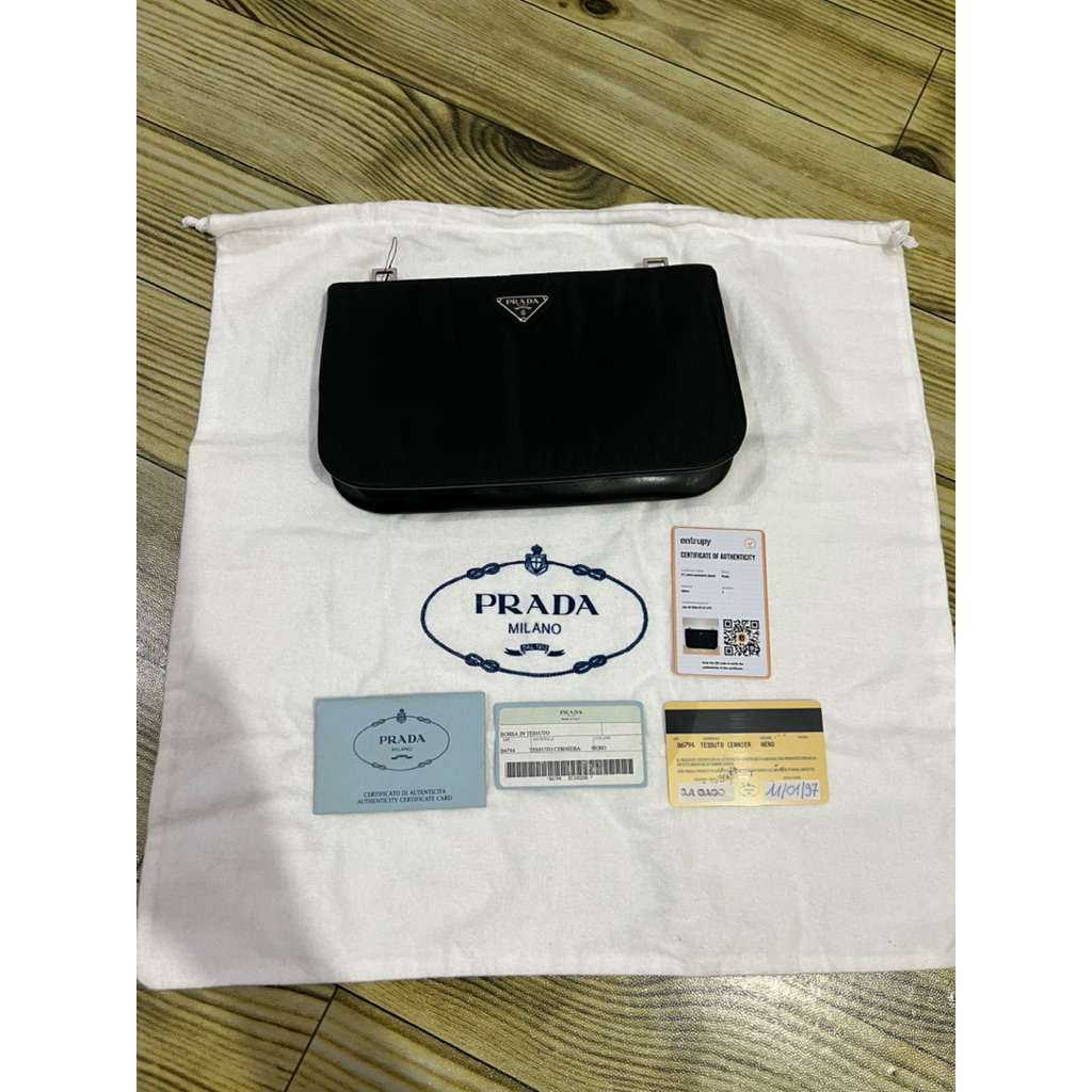 Prada Tessuto Shoulder Bag AUTHENTIC
