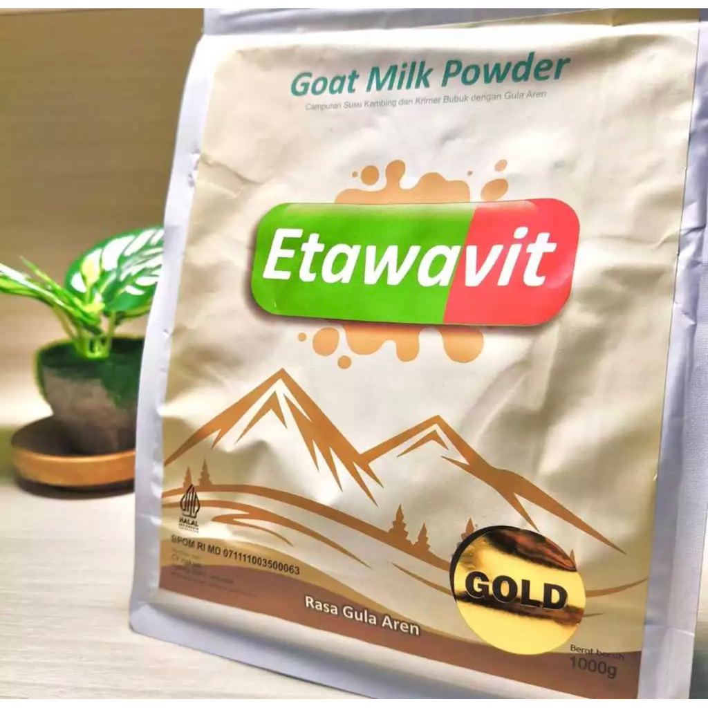Etawavit susu kambing etawa 1kg Gold Rasa Gula aren