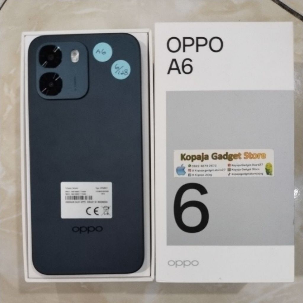 Oppo A6 6/128 second fullset
