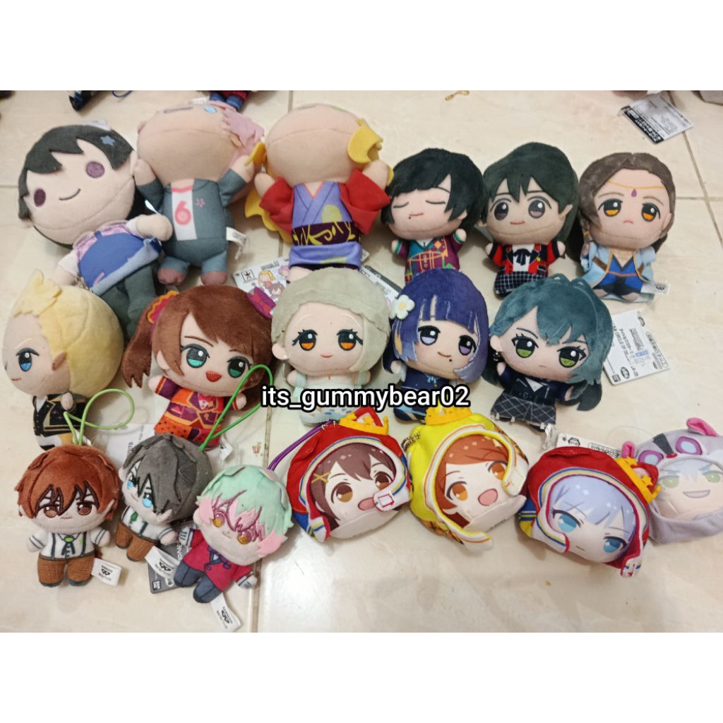 The idolmaster official chibigurumi Nuigurumi Side M gakuen academy