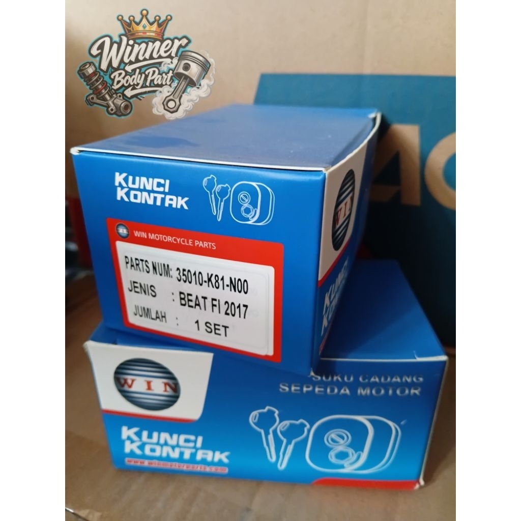 WIN - KUNCI KONTAK ASSY+JOK BEAT FI