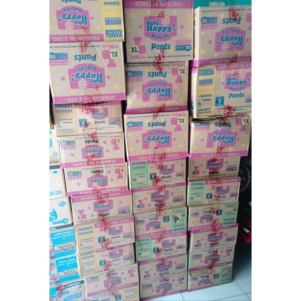 BABY HAPPY RENTENG 1dus S/M/L/XL