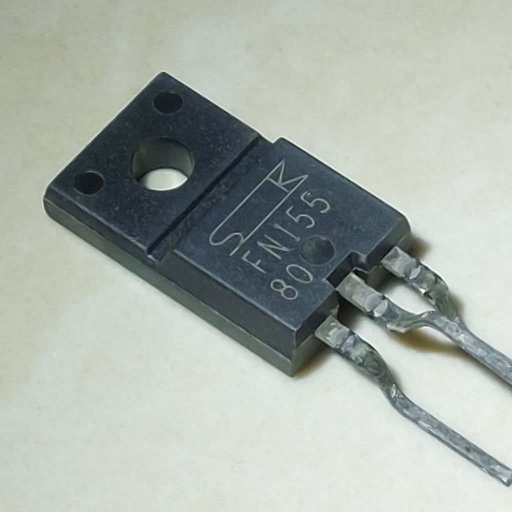 FN155 To-220f FN15S FN 155 15S Sanken SK Transistor TV Tabung CRT Sony Mosfet 15A 155V Parts Switchi