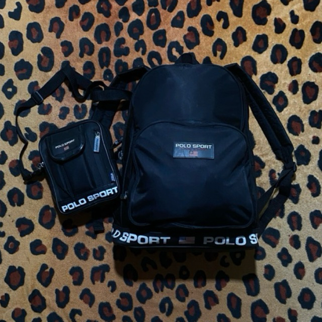 Vtg Backpack & Slingbag POLO SPORT