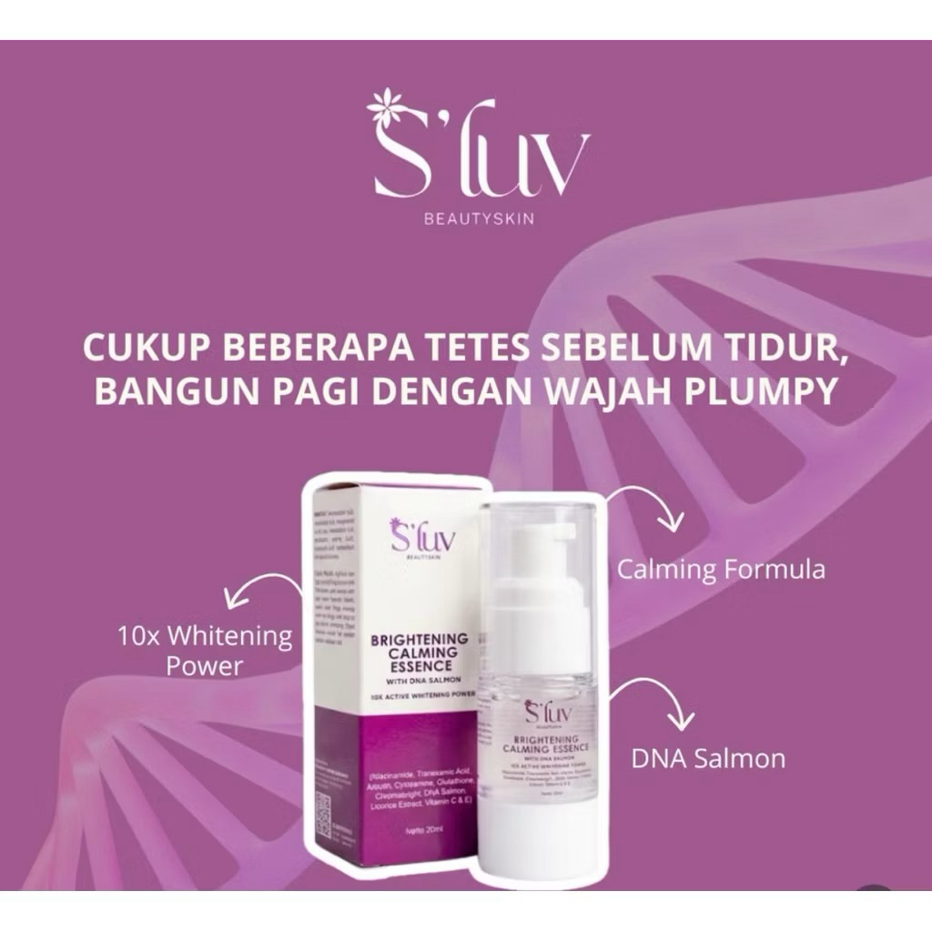S’luv Brightening Calming Essence With DNA SALMON