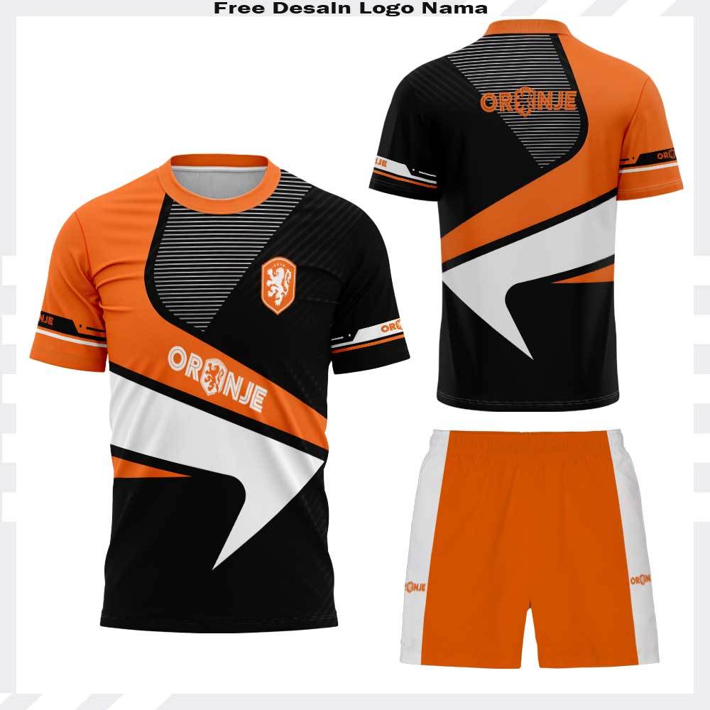 Jersey Sepak Bola Belanda Piala Dunia Terbaru 2026 - Setelan Olahraga Jersey Pildun 2026 Belanda
