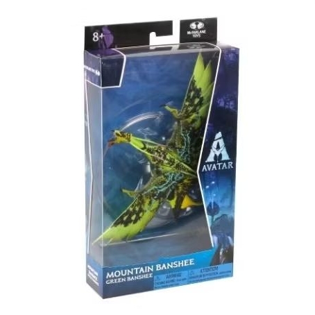 McFarlane Toys Action Figure Mountain Banshee Green Banshee Original Avatar Figurine untuk Penggemar