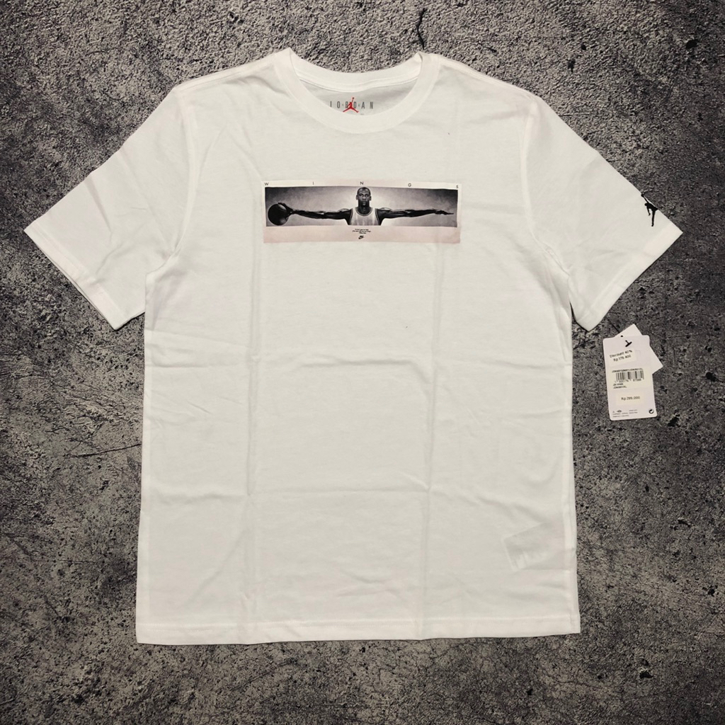 BAJU JORDAN WINGS WHITE