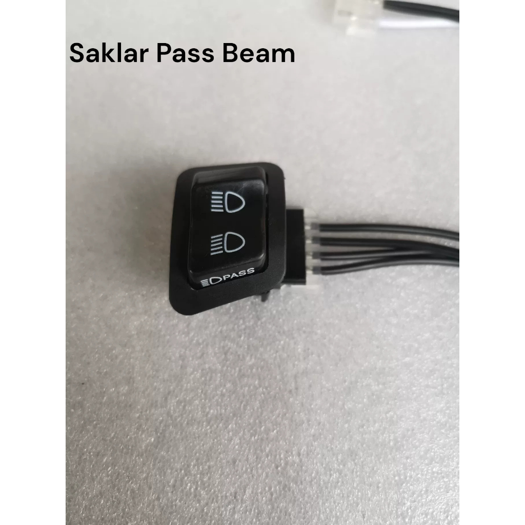 Saklar Pas Beam 4 Pin Untuk Motor , Tombol Lampu Vietnam