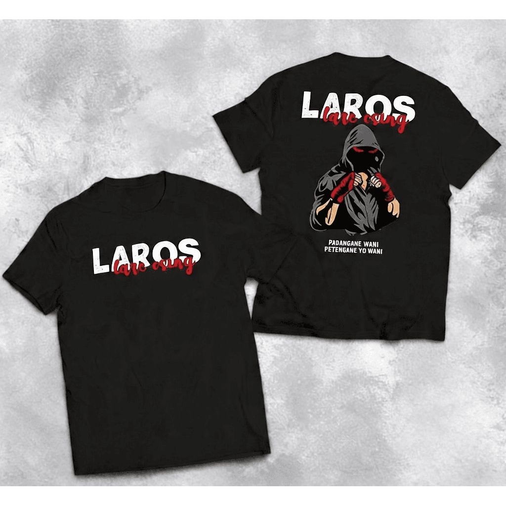 Kaos Laros Lare Osing//T-shirt Unisex//kaos distro lengan pendek pria wanita