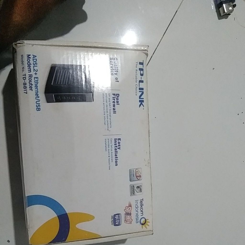 TP-LINK ADSL2+ Networking Model TD 8817 Modem Router