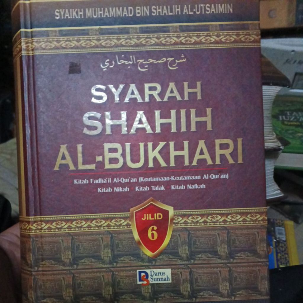 buku bekas syarah Shahih Al bukhari jilid 6