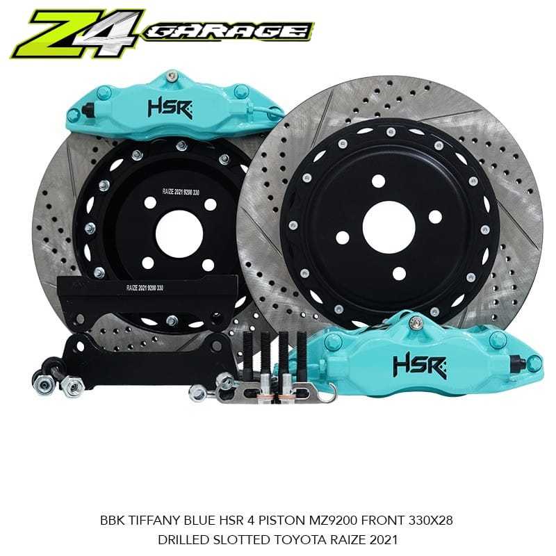 Big Brake Kit HSR BLUE Untuk Mobil Toyota Raize 2021