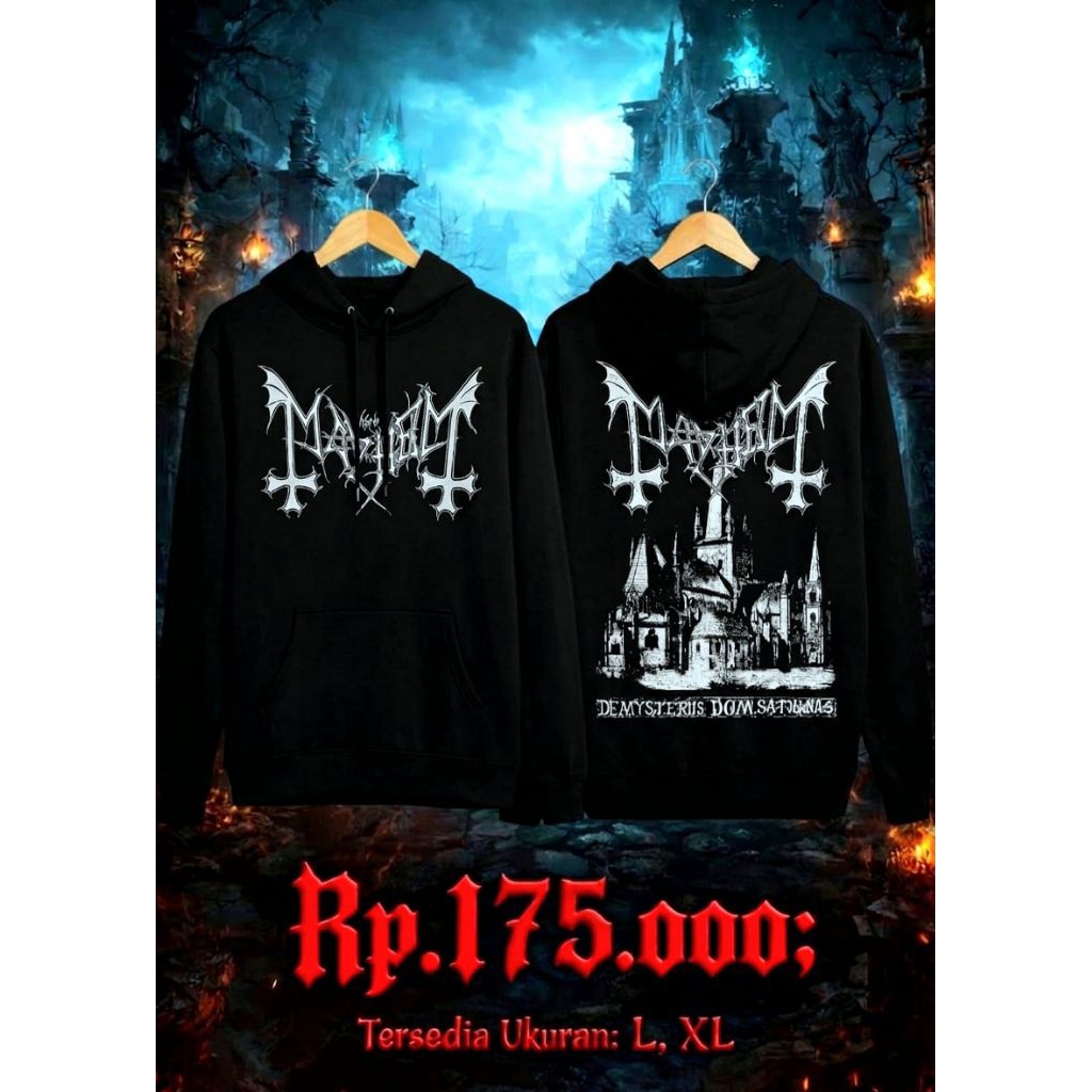 Hoodie BLACK METAL MAYHEM