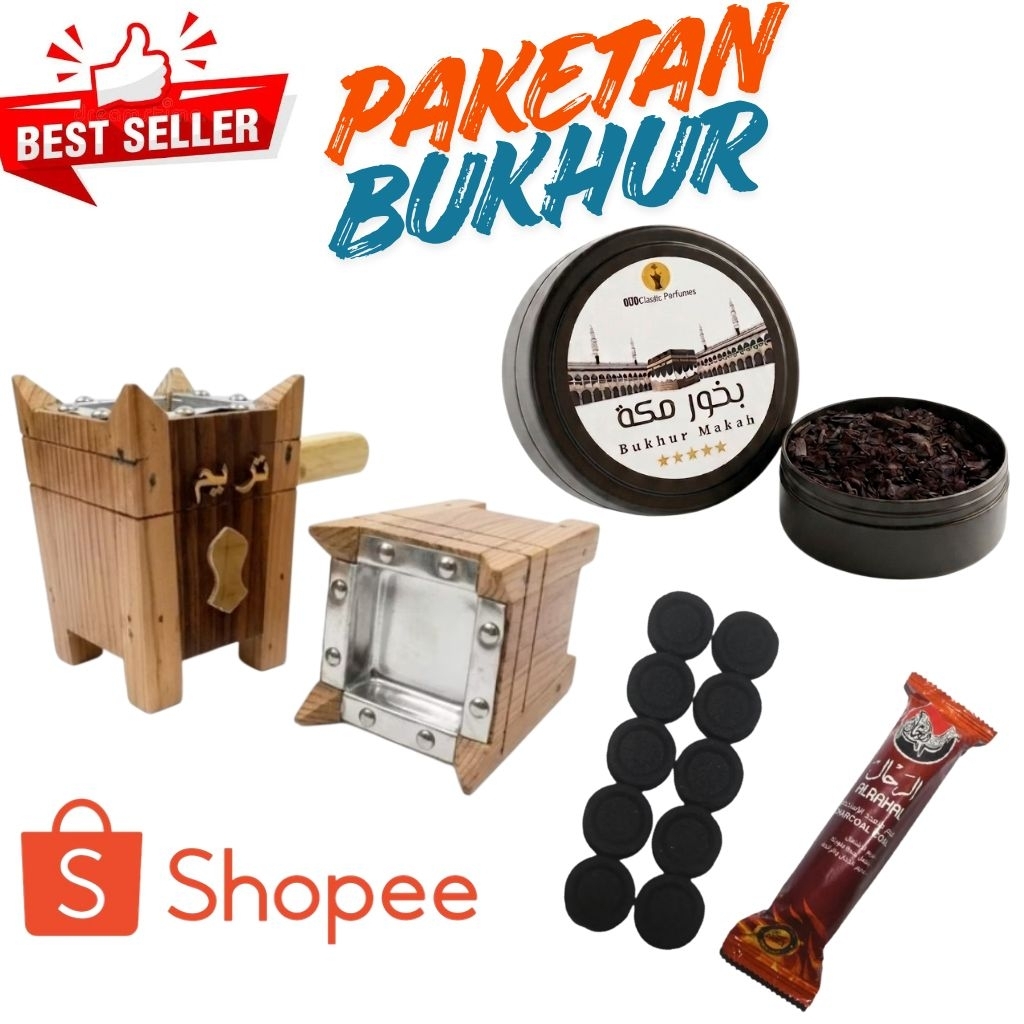 PAKETAN BUKHUR - 1 Paket Bukhur Arang Mabkharah