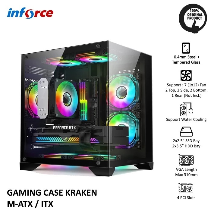 PC Gaming AMD Ryzen 7 5700X | VGA RX 7600 8GB