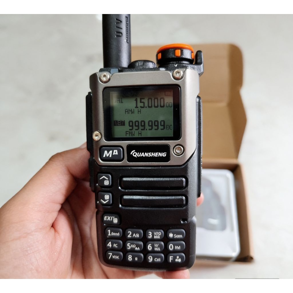 HT Quansheng UVK6 Sudah Unlock hf27mhz uhf800mhz