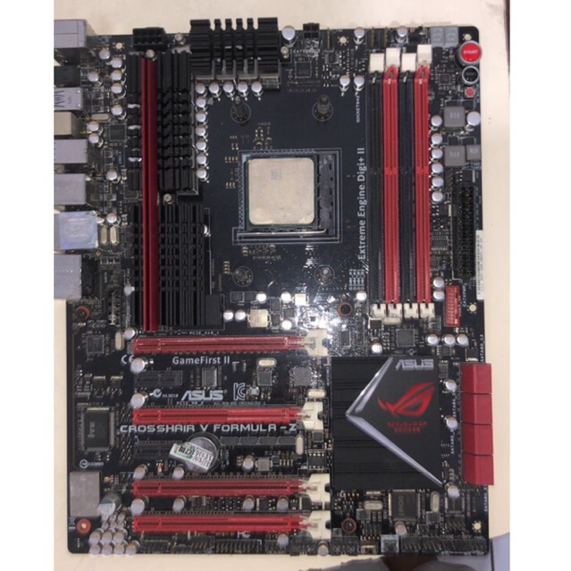 AMD FX-9590, AM3+ Asus ROG Crosshair V Formula Z Socket 990FX (CPU 5.0 GHz Pertama) (Barang Langka A