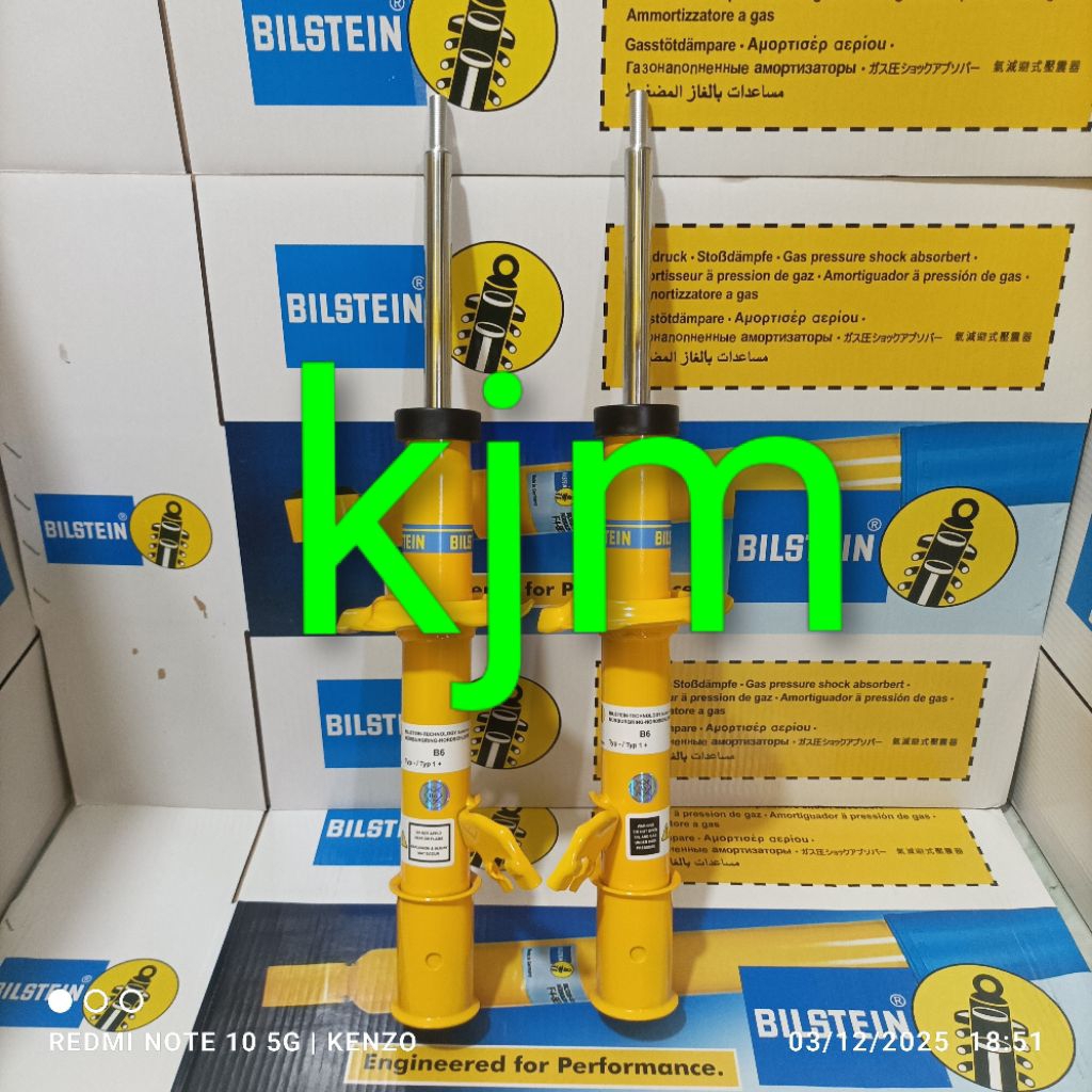 shockbreaker Bilstein Nissan almera depan B6