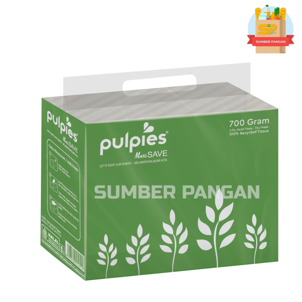 Tissue Pulpies Napkin Lunch 700 Gram