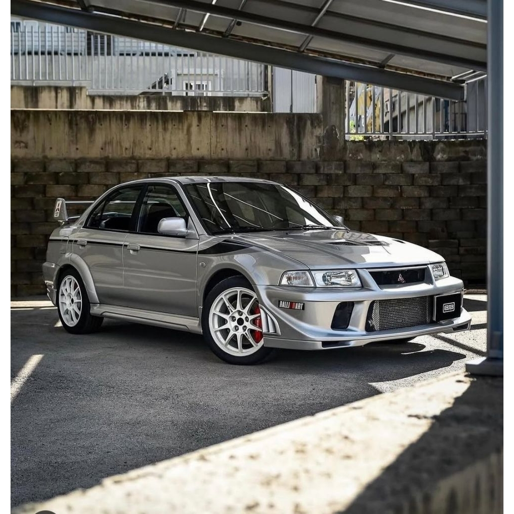 Hobby Japan Mitsubishi Lancer Evolution VI TME Tommi Makinen Edition Silver Grey Metallic