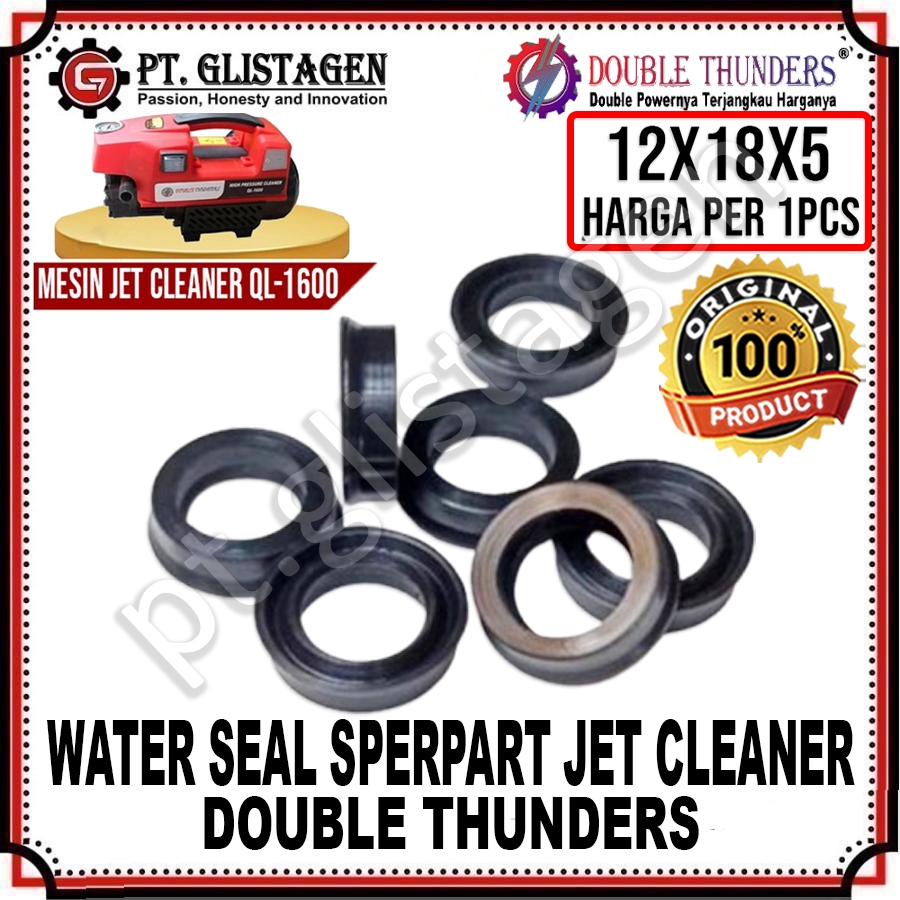 SPAREPART Water Seal 12-18-5 Mesin Jet Cleaner High Pressure Steam Universal Compatible ORIGINAL