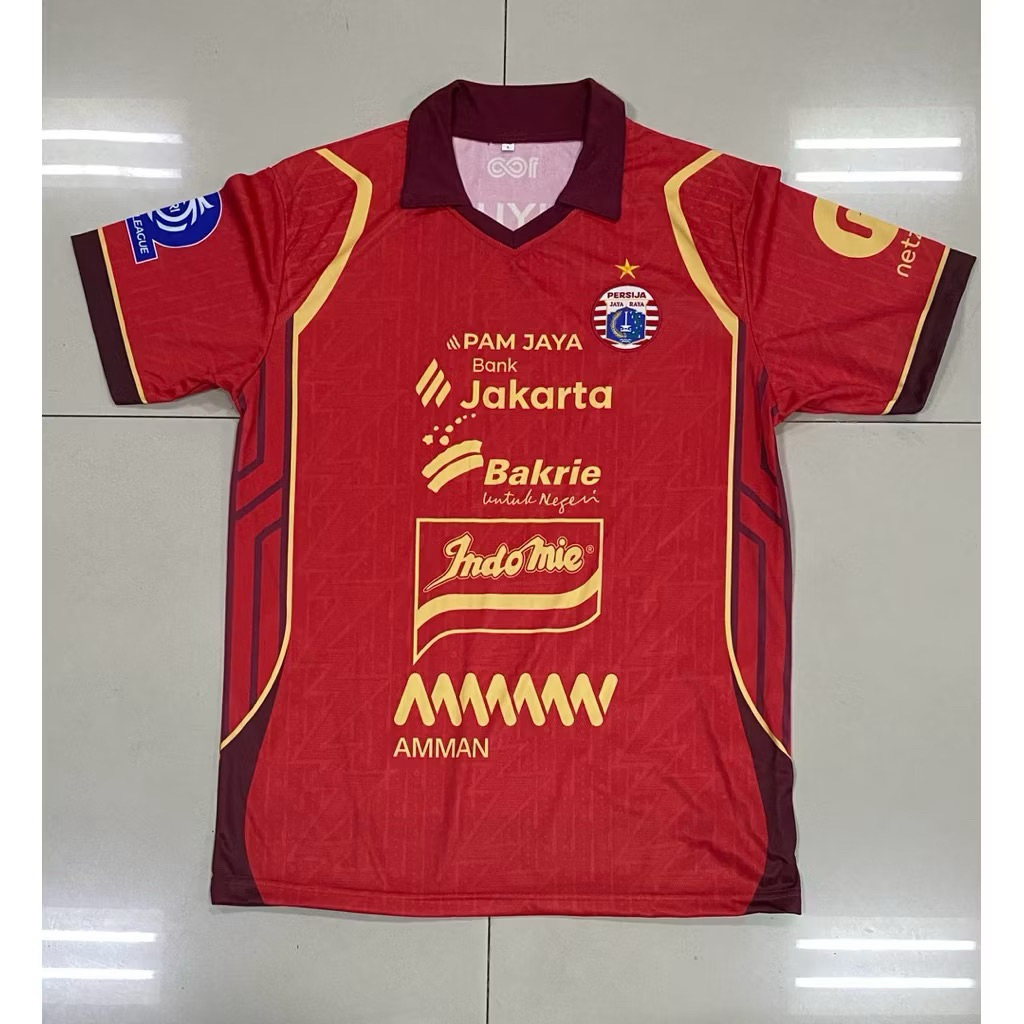 Jersey bola Persija home 2026 printing