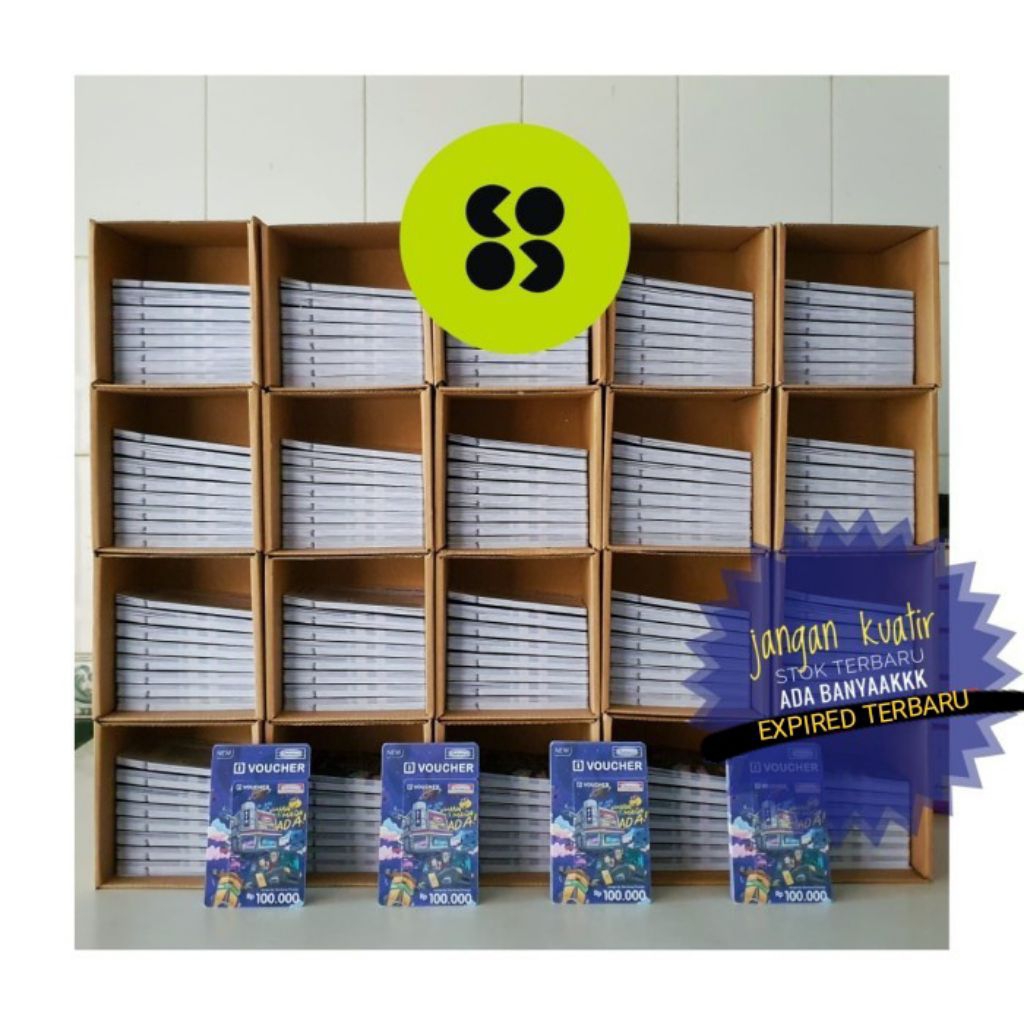 Voucher INDOMARET 50RB 100RB 50000 100000 Grosir Murah