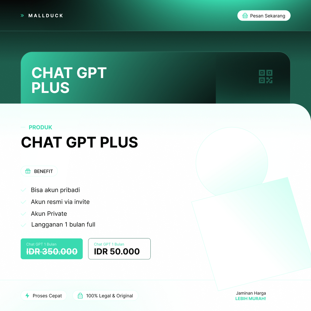 999++ PROMT | GPT PRO PLUS 1 BULAN PRIVATE BUSINESS PLAN