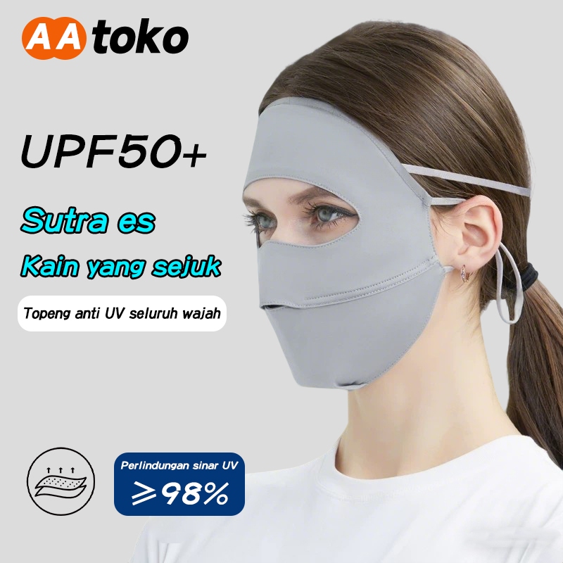 Masker Anti Uv Full Face Masker Masker Uv Protection Masker Anti Uv Masker Motor