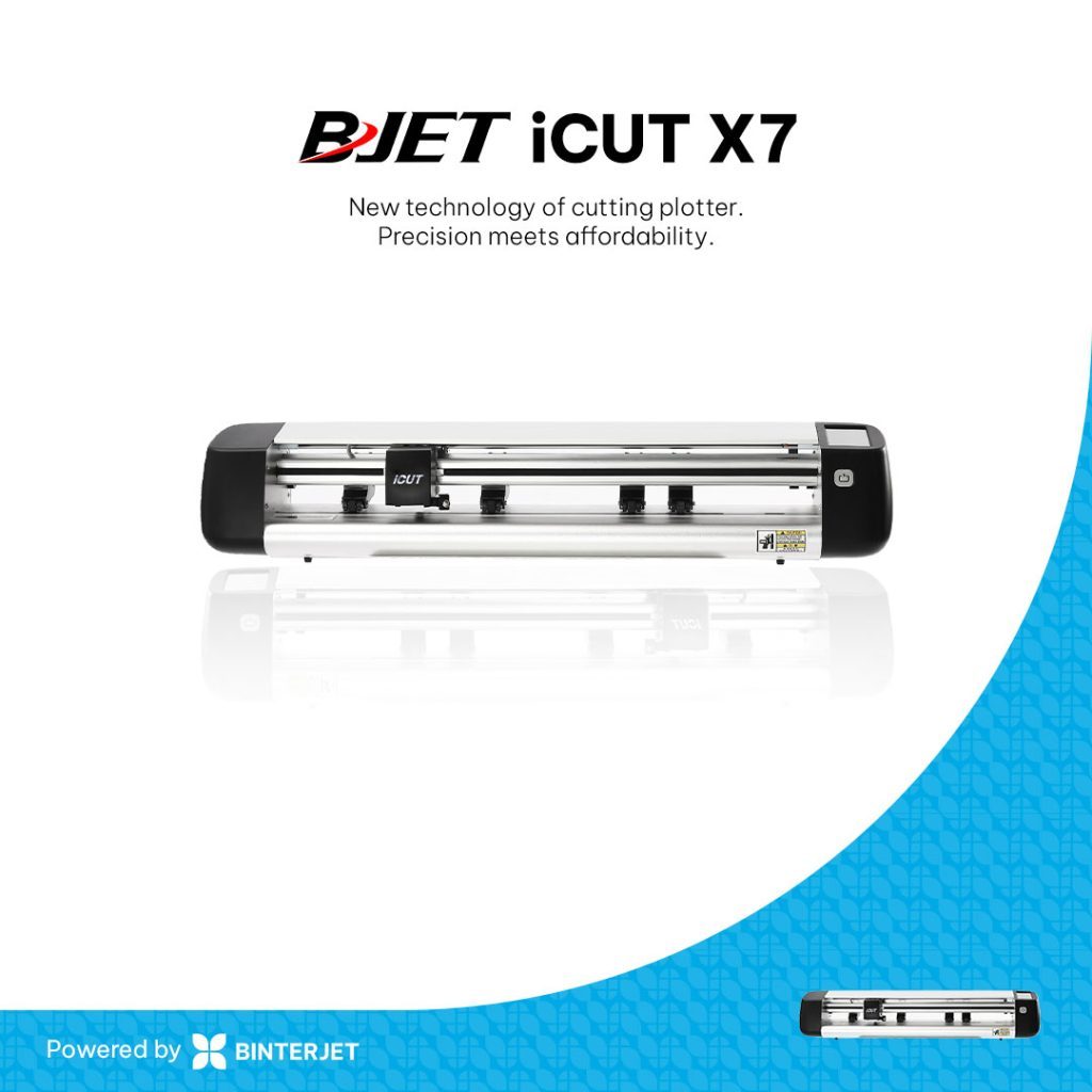 Mesin Cutting Presisi BJET iCUT, Mendukung Kreativitas Art & Craft, Hobi BINTERJET