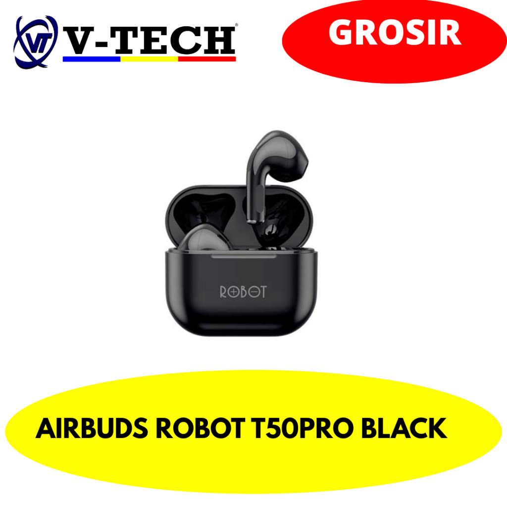 AIRBUDS ROBOT T50PRO BLACK