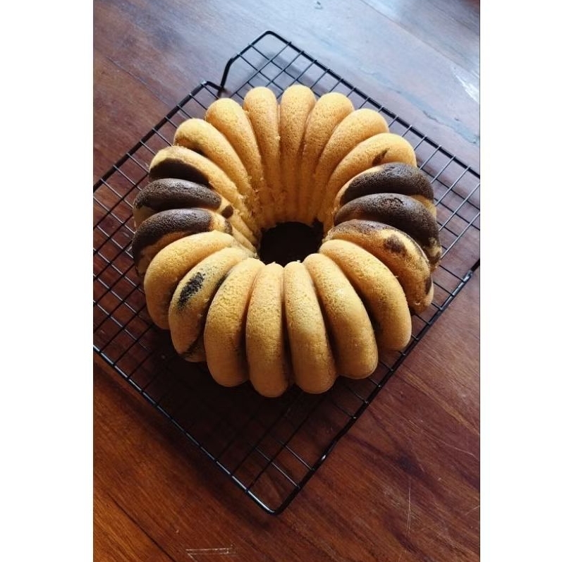 bolu marmer Sultan/ Marmer cake loyang sultan /Bolu marmer premium