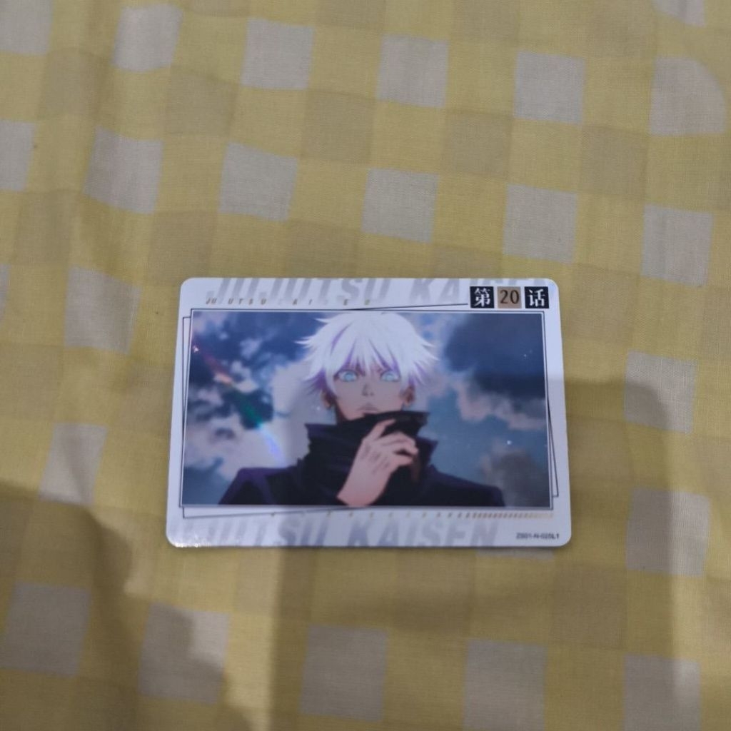 gojo card
