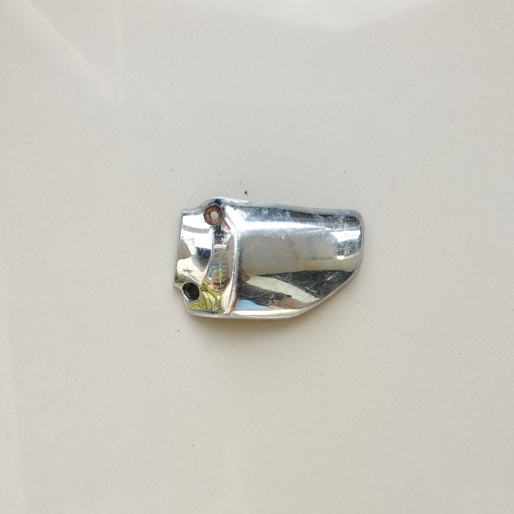 chrome karbu tutup karbu Honda Tiger 2000 original